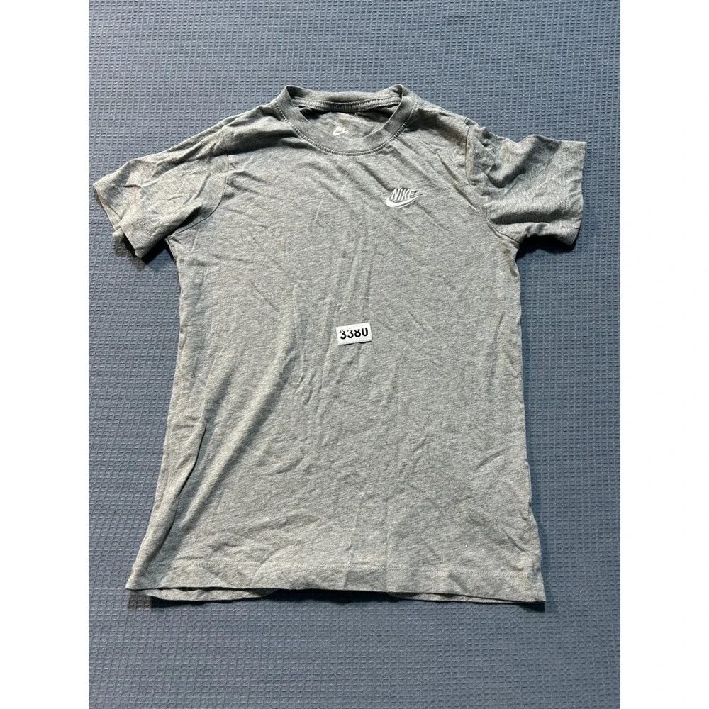 Nike T-Shirt Youth Large Gray